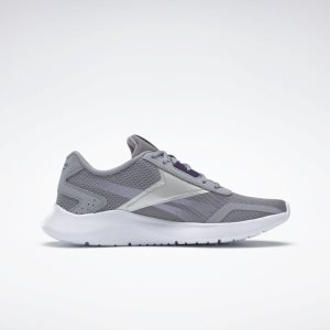 Reebok EnergyLux 2.0 Laufschuhe Damen - Grau/Weiß/Silber - DE 980-HYX